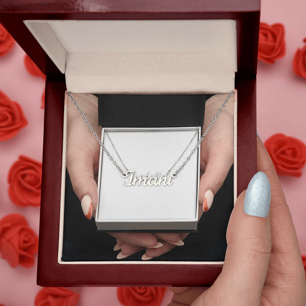 Cherish Every Mom Moment: Personalize Your Style with Our Custom Name Necklace!