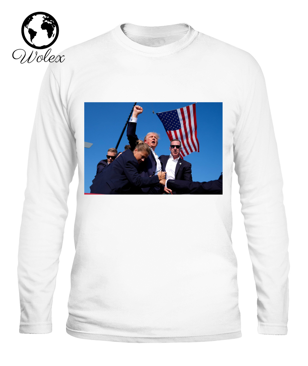 Donald Trump Resilience Unisex Long Sleeve | G2400 – Show Your Support in Style